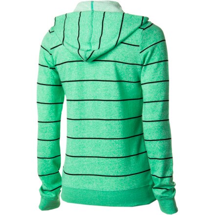 Volcom - Moclov Striped Full-Zip Sweatshirt - Women's