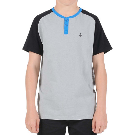 Volcom - Hensolo Henley Crew - Short-Sleeve - Boys'