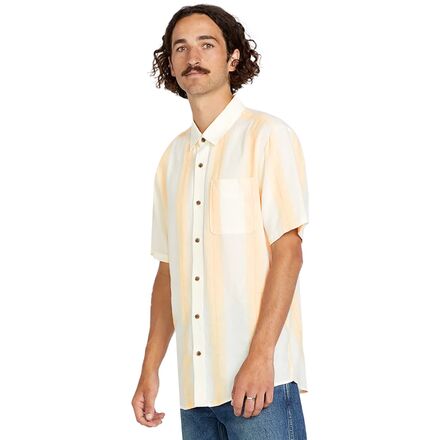 Volcom - Flaxstone Shirt - Men's - Off White