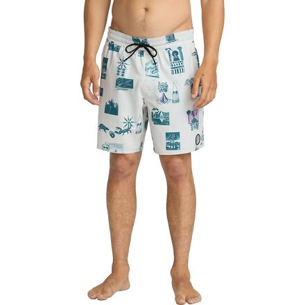 Psyche Cotton 17in Swim Trunk - Men's