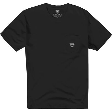Vissla - Established Premium Pocket T-Shirt - Men's - Black