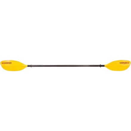 Werner - Tybee FG 4-Piece Paddle - Straight Shaft - Yellow