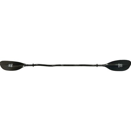 Werner - Cyprus Carbon 2-Piece Paddle - Bent Shaft - Black