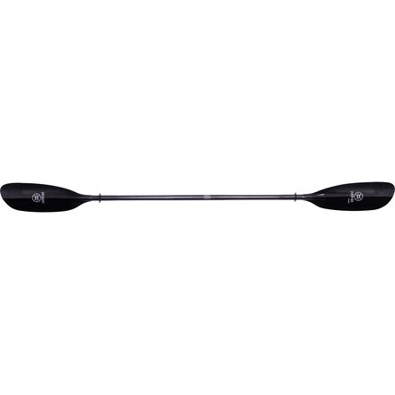 Werner - Camano Carbon 2-Piece Paddle - Straight Shaft - Black