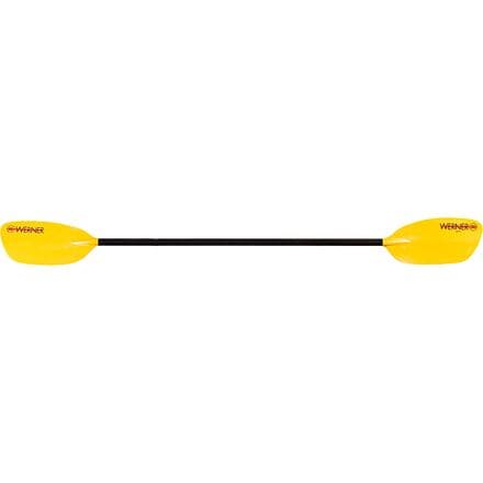 Werner - Rio FG 1-Piece Straight Shaft Paddle - Yellow
