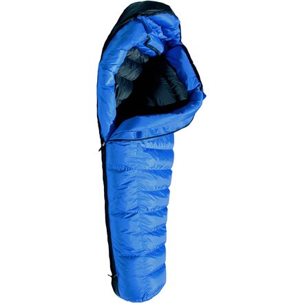 Western Mountaineering - Puma GORE-TEX INFINIUM Sleeping Bag: -25F Down - Royal Blue/Black