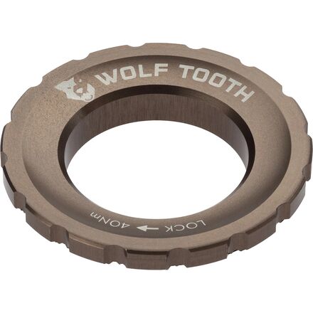 Wolf Tooth Components - Centerlock Rotor Lockring - Limited Edition - Espresso