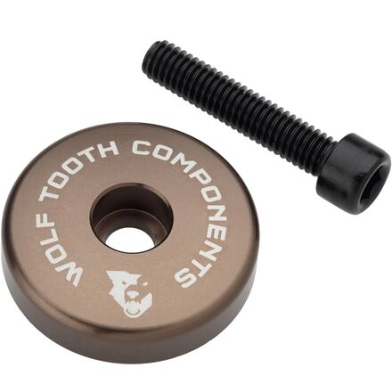 Wolf Tooth Components - Stem Cap with Spacer - Limited Edition - Espresso