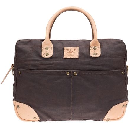 Will Leather Goods - Wax Coated Canvas Flight Bag