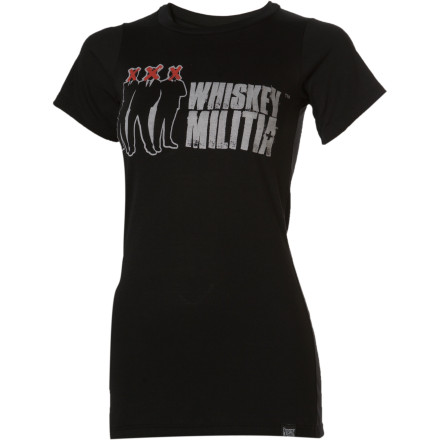Whiskey Militia Corpo Crew T-Shirt - Short-Sleeve - Women's