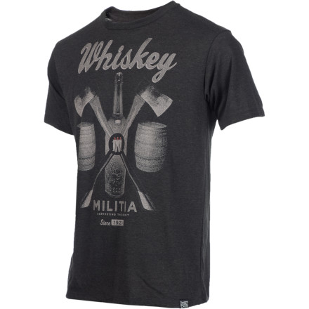 Whiskey Militia - Double Eye T-Shirt - Short Sleeve - Men's