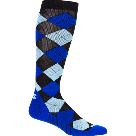 Zensah - Argyle Compression Sock