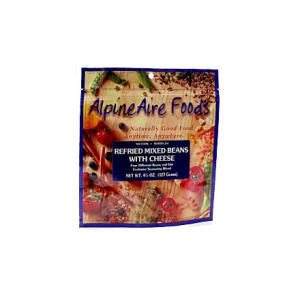AlpineAire Refried Mixed Beans w/ Cheese 