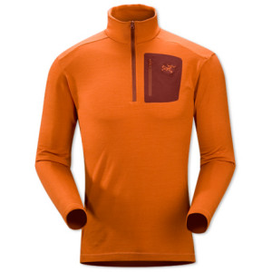 Arc'teryx Rho LTW Zip Top - Long-Sleeve - Men's