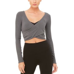Alo Yoga Amelia Crop Shirt - Women's