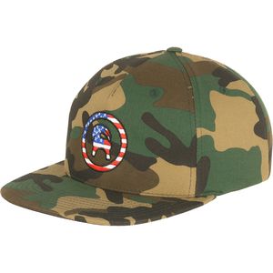 Backcountry Americana Circle Goat Snapback Hat