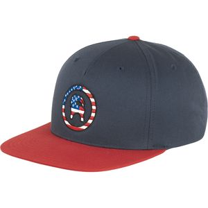 Backcountry Americana Circle Goat Snapback Hat