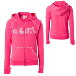 Billabong Funny Buisness Full Zip Hooded Sweatshirt Girls