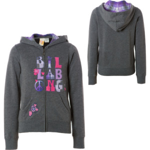 Billabong Kallycool Full-Zip Hooded Sweatshirt - Little Girls'