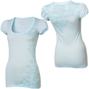 Burton Metal Petal Long Scoop Neck T-Shirt - Short-Sleeve - Women's