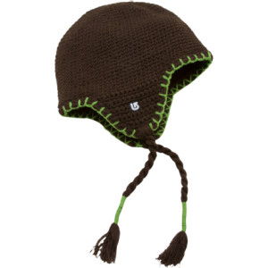 Burton Patchwork Earflap Beanie