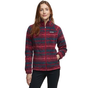 Columbia Benton Springs Print Full-Zip Fleece Jacket - Women's