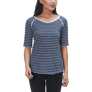 Columbia Winter Adventure Short-Sleeve Stripe T-Shirt - Women's