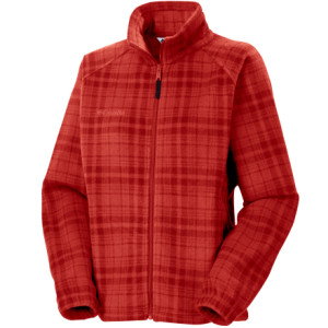 Columbia Benton Springs Plaid Full-Zip Fleece Jacket - Women's