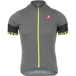 Castelli Entrata 2 Full-Zip Jersey - Short Sleeve - Men's
