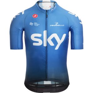 Castelli TEAM SKY Aero Race 6.0 Full-Zip Jersey - Men's