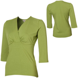 Contourwear Wrap Top - 3/4-Sleeve - Women's