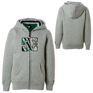 DC Stout Full-Zip Hooded Sweatshirt - Boys'