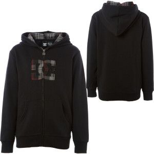 DC Plaidsicle Full-Zip Hooded Sweatshirt - Boys'