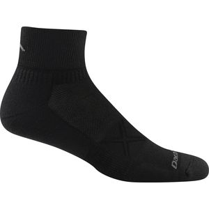 Darn Tough Vertex Solid CoolMax 1/4 Ultra-Light Cushion Sock - Men's