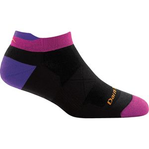 Darn Tough Vertex Stripe No Show Tab Ultra-Light Cushion Sock - Women's