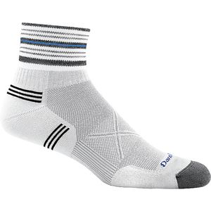 Darn Tough Vertex Stripe 1/4 Ultra-Light Cushion Sock - Men's