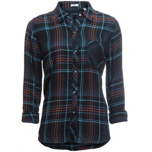 Dylan Cassidy Rayon Plaid 1 Pocket Shirt - Women's