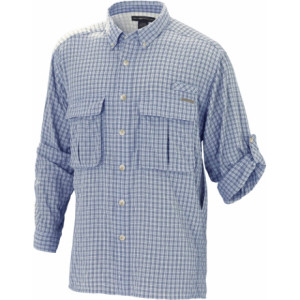 Ex Officio Air Strip Lite Fine-Line Plaid Shirt - Long-Sleeve  - Men's