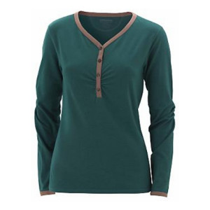 Ex Officio Soytopia Long-Sleeve Henley Shirt - Women's