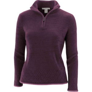 Ex Officio Irresistible Pointelle 1/4-Zip Sweater - Women's
