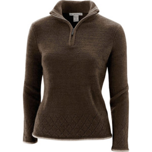 Ex Officio Irresistible Pointelle 1/4-Zip Sweater - Women's