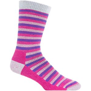 Farm To Feet Kittery 2 Stripe Stylized Traditional Hiker Sock - Women's