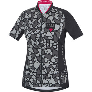 Gore Bike Wear Element Love Camo Jersey - Short Sleeve - Women's