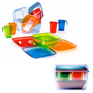 GSI Outdoor X2 Modular Table Set - 4 Person