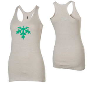 Hemp Hoodlamb Snowflake Tank Top - Women's