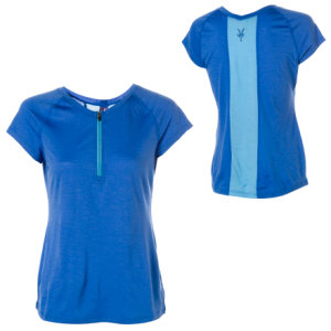 Ibex Peak Sport Half-Zip Shirt - Short-Sleeve - Women's