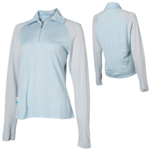 Icebreaker SuperFine190 Mako Zip T-Shirt Long-Sleeve - Women's
