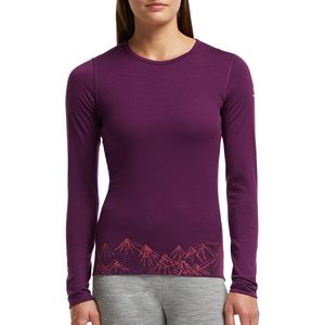 Icebreaker Oasis Crewe Aoraki II Top - Women's