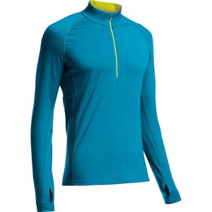 Icebreaker BodyFit 200 Zone Zip-Neck Top - Men's