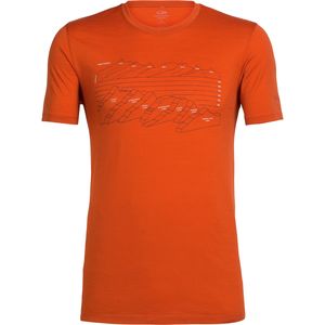 Icebreaker Tech Lite Short-Sleeve Crewe First Ascents Shirt - Men's